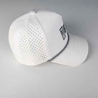 Hello Golf Rome Cap White