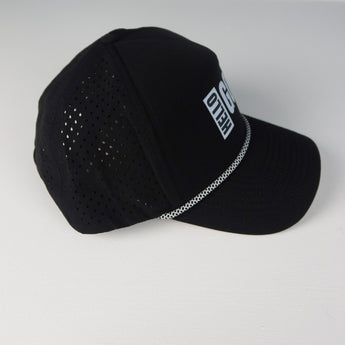 Hello Golf Rome Cap Black