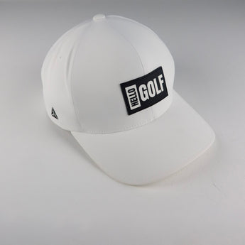 Hello Golf Adjustable Delta Cap White